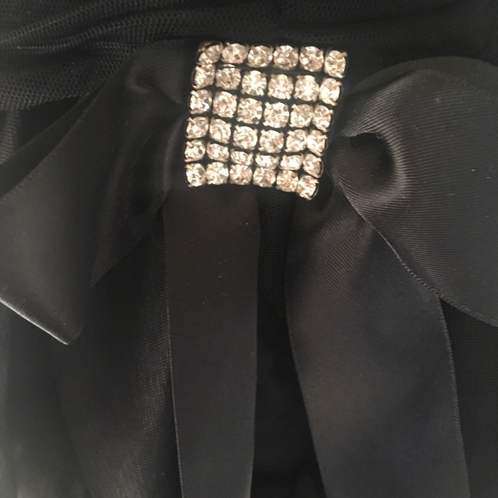 Short formal black dress